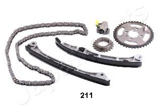 Цепь ГРМ, комплект JAPANPARTS KDK-211