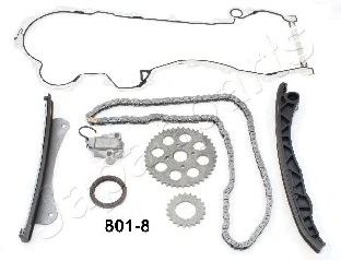 Цепь ГРМ, комплект JAPANPARTS KDK-801-8