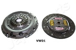 Комплект сцепления JAPANPARTS KF-VW01 Комплект сцепления JAPANPARTS KF-VW01