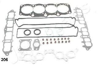 Комплект прокладок, головка цилиндра JAPANPARTS KG-206