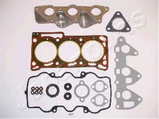 Комплект прокладок, головка цилиндра JAPANPARTS KG-617