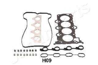 Комплект прокладок, головка цилиндра JAPANPARTS KG-H09