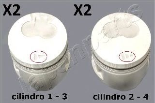 Поршень JAPANPARTS KI518 Поршень JAPANPARTS KI518