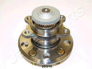 Ступица колеса JAPANPARTS KK-20316 Ступица колеса JAPANPARTS KK-20316