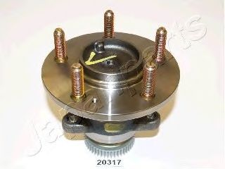 Ступица колеса JAPANPARTS KK-20317
