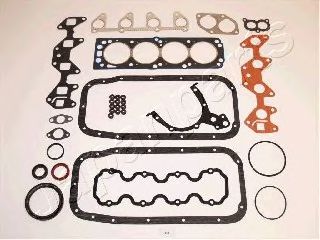 Комплект прокладок двигателя JAPANPARTS KM-010