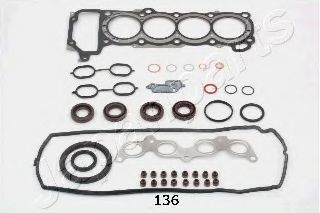 Комплект прокладок двигателя JAPANPARTS KM-136