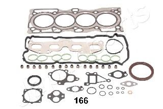 Комплект прокладок двигателя JAPANPARTS KM-166