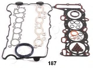 Комплект прокладок двигателя JAPANPARTS KM-187
