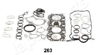 Комплект прокладок двигателя JAPANPARTS KM-263