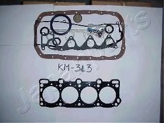 Комплект прокладок двигателя JAPANPARTS KM-343