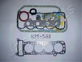 Комплект прокладок двигателя JAPANPARTS KM-588