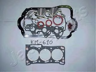 Комплект прокладок двигателя JAPANPARTS KM-610