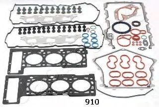 Комплект прокладок двигателя JAPANPARTS KM-910