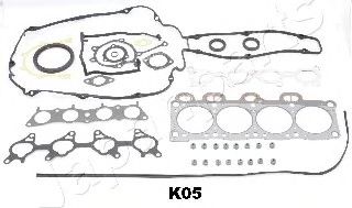 Комплект прокладок двигателя JAPANPARTS KM-K05