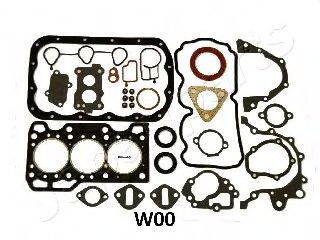 Комплект прокладок двигателя JAPANPARTS KM-W00