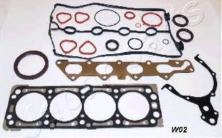 Комплект прокладок двигателя JAPANPARTS KM-W02