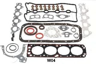 Комплект прокладок двигателя JAPANPARTS KM-W04