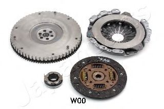 Комплект сцепления JAPANPARTS KV-W00
