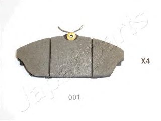 Тормозные колодки JAPANPARTS PA-001AF