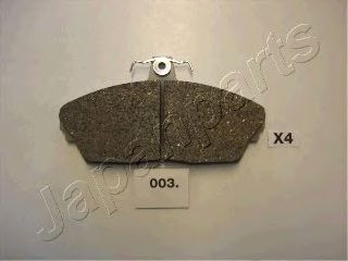 Тормозные колодки JAPANPARTS PA-003AF