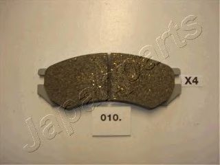 Тормозные колодки JAPANPARTS PA-010AF