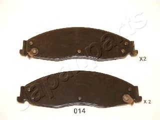 Тормозные колодки JAPANPARTS PA-014AF