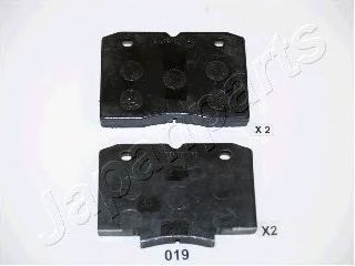 Тормозные колодки JAPANPARTS PA-019AF