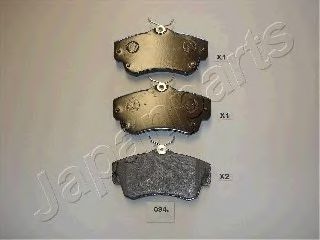 Тормозные колодки JAPANPARTS PA-094AF
