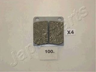 Тормозные колодки JAPANPARTS PA-100AF