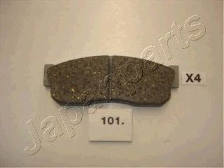 Тормозные колодки JAPANPARTS PA-101AF