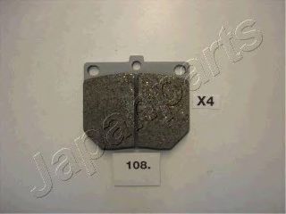 Тормозные колодки JAPANPARTS PA-108AF