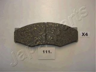 Тормозные колодки JAPANPARTS PA-111AF