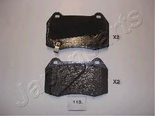 Тормозные колодки JAPANPARTS PA-113AF