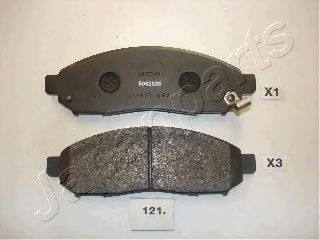 Тормозные колодки JAPANPARTS PA-121AF