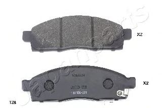 Тормозные колодки JAPANPARTS PA-128AF