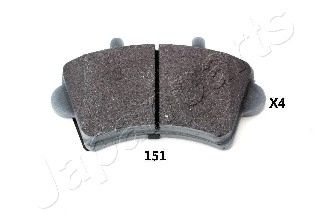 Тормозные колодки JAPANPARTS PA-151AF