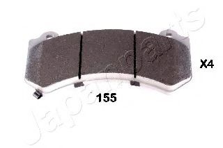 Тормозные колодки JAPANPARTS PA-155AF
