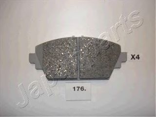Тормозные колодки JAPANPARTS PA-176AF