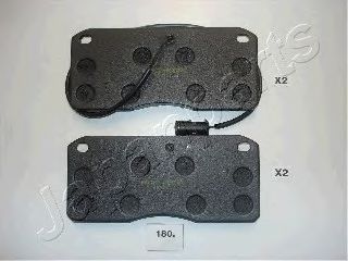 Тормозные колодки JAPANPARTS PA-180AF
