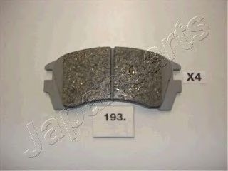 Тормозные колодки JAPANPARTS PA-193AF