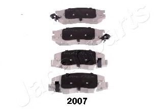Тормозные колодки JAPANPARTS PA-2007AF