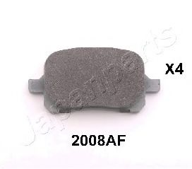 Тормозные колодки JAPANPARTS PA-2008AF
