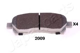Тормозные колодки JAPANPARTS PA-2009AF