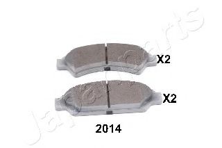 Тормозные колодки JAPANPARTS PA-2014AF