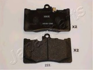 Тормозные колодки JAPANPARTS PA-222AF
