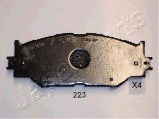 Тормозные колодки JAPANPARTS PA-223AF