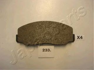 Тормозные колодки JAPANPARTS PA-233AF