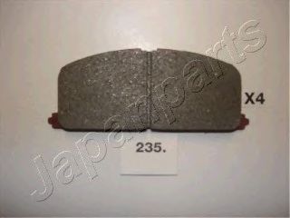 Тормозные колодки JAPANPARTS PA-235AF