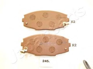 Тормозные колодки JAPANPARTS PA-245AF